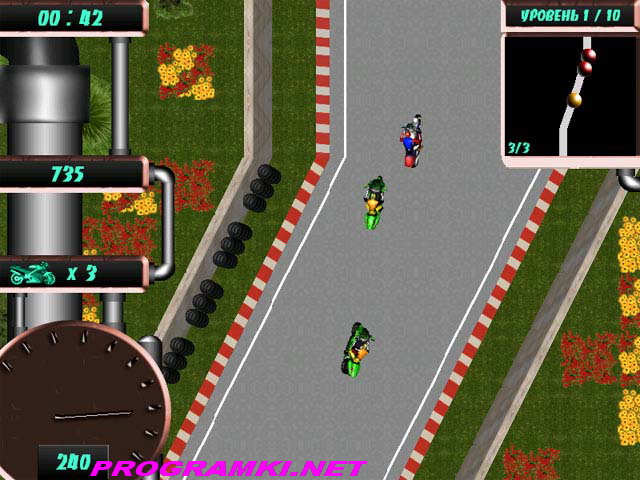 Скриншот игры Лихие мотоциклы 