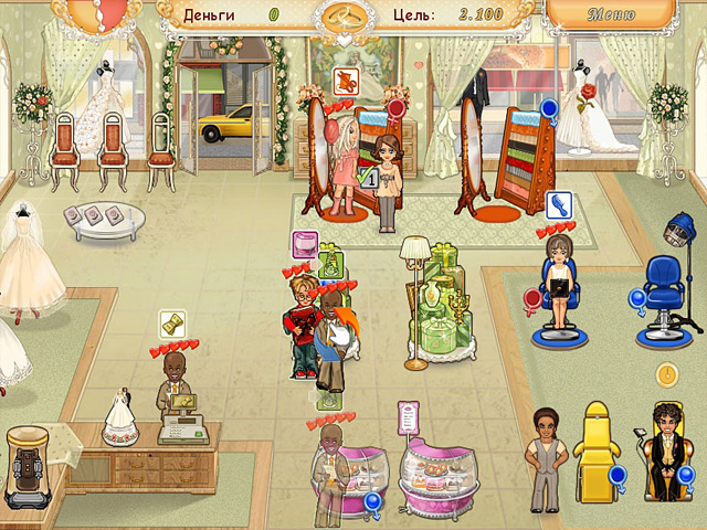 Скриншот игры Свадебный салон 