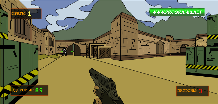 Скриншот флеш игры Counter Strike 