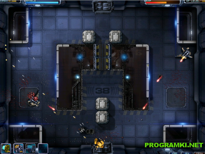 Скриншот флеш игры Robokill 