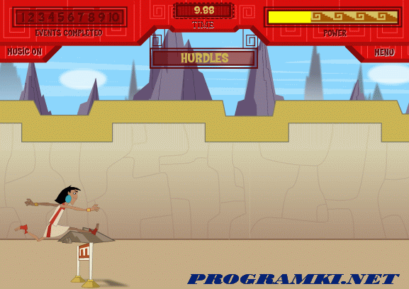 Скриншот флеш игры Kuzco quest for gold 