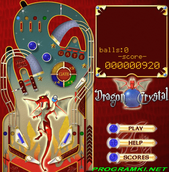 Скриншот флеш игры Dragon Crystal 