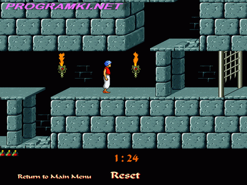 Скриншот флеш игры Prince-of-persia 