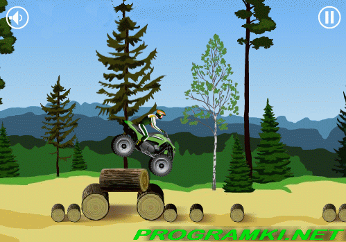 Скриншот флеш игры Stunt-Dirt-Bike 