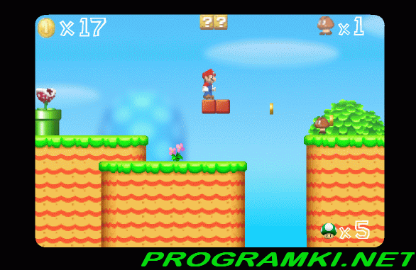 Скриншот флеш игры Супер Марио 