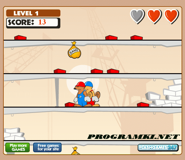 Скриншот флеш игры Beaver brothers 