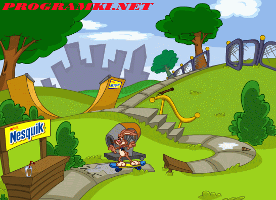 Скриншот флеш игры Nesquik Quest 