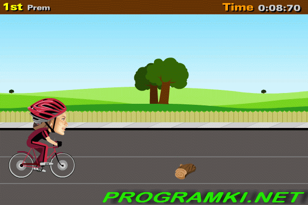 Скриншот флеш игры Cycle Racers 