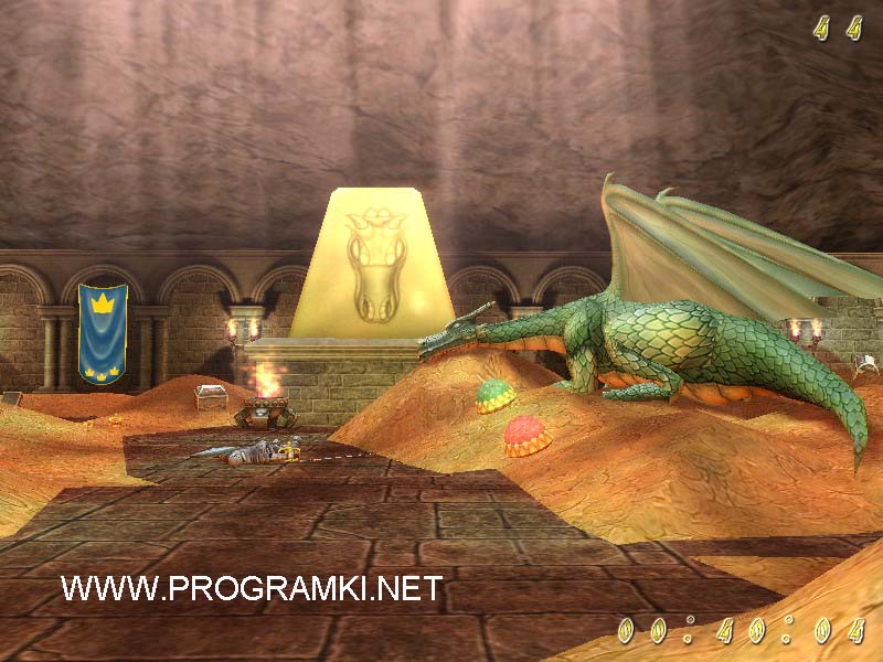 Скриншот заставки для рабочего стола Treasure Chamber 3D Screensaver 1.2