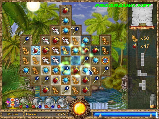 Скриншот игры Сокровища Древних Цивилизаций 