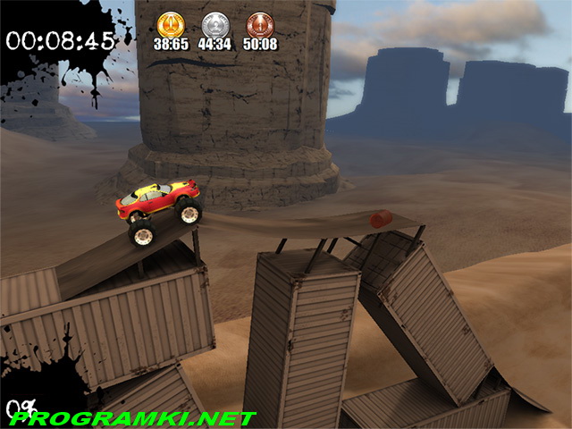 Скриншот игры Соревнования Монстр-Траков 