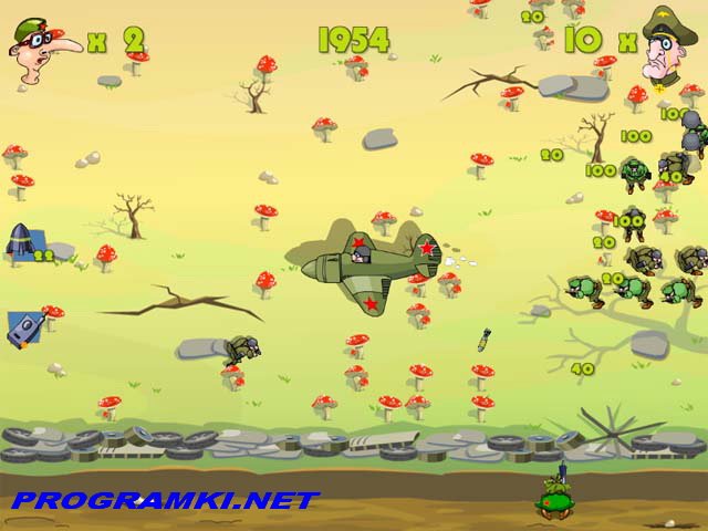 Скриншот игры Солдат Петруха 