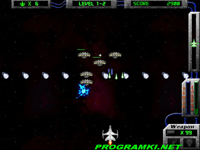 Скриншот игры Галактический патруль 